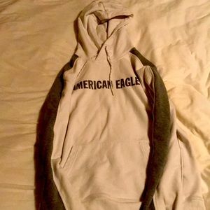 American Eagle white hoodie